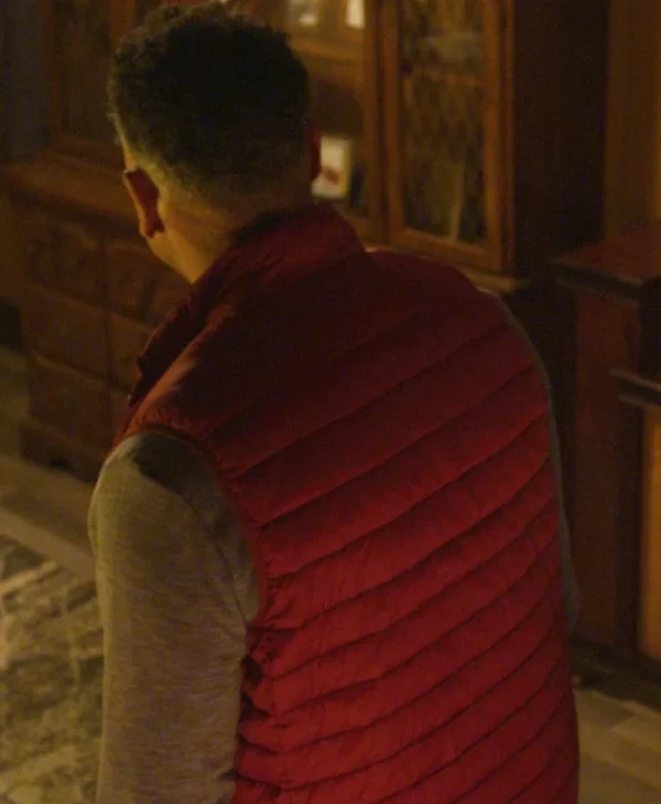 Life of Mike Miko DeFoor Red Puffer Vest