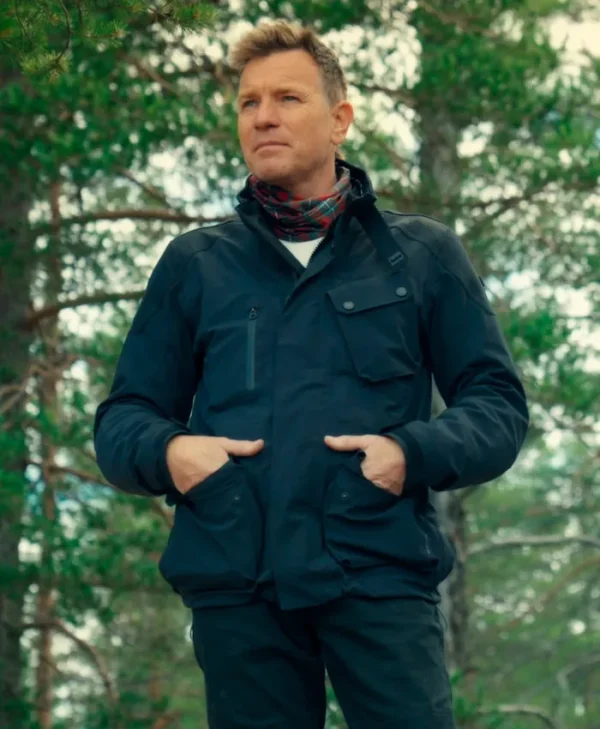 Long Way Home S01 Ewan McGregor Blue Jacket
