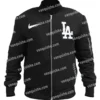 Los Angeles Black Full-Zip Bomber Jacket