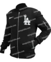 Los Angeles Black Full-Zip Bomber Jacket on Sale