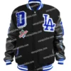 Los Angeles Dodgers Mashup Black Varsity Jacket