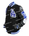 Los Angeles Dodgers Mashup Black Varsity Jacket on Sale