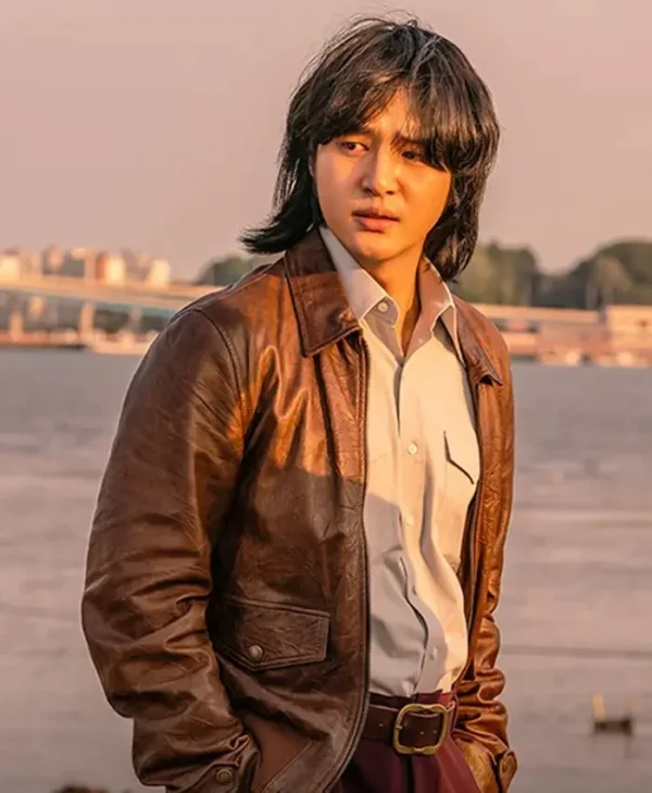 Low Life S01 Yang Se-jong Brown Leather Jacket