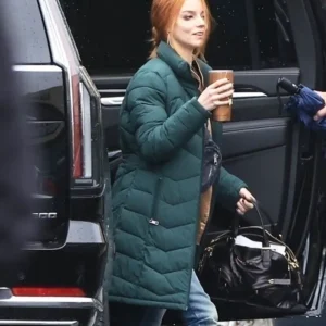 Lucky S01 Anya Taylor-Joy Puffer Coat