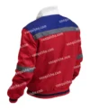 Mountainhead 2025 Steve Carell Bomber Jacket Back Look