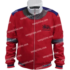 Mountainhead 2025 Steve Carell Bomber Jacket Front