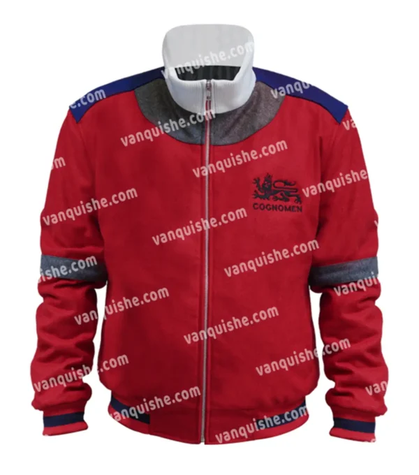 Mountainhead 2025 Steve Carell Bomber Jacket Front