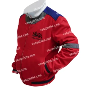 Mountainhead 2025 Steve Carell Bomber Jacket Side Look