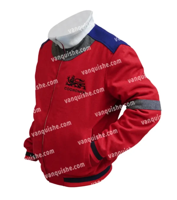 Mountainhead 2025 Steve Carell Bomber Jacket Side Look