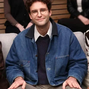 Oh Hi! John Reynolds Blue Denim Jacket Side