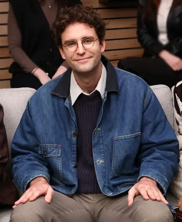 Oh Hi! John Reynolds Blue Denim Jacket Side