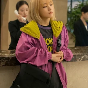 Our Unwritten Seoul S01 Park Bo-young Hooded Jacket Side