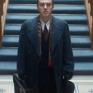 Outrageous S01 Tom Milligan Black Wool Coat