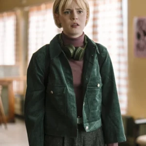Patience S01 Patience Evans Green Jacket Side