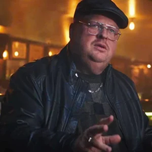 Poker Face S02 Joel Marsh Garland Black Jacket