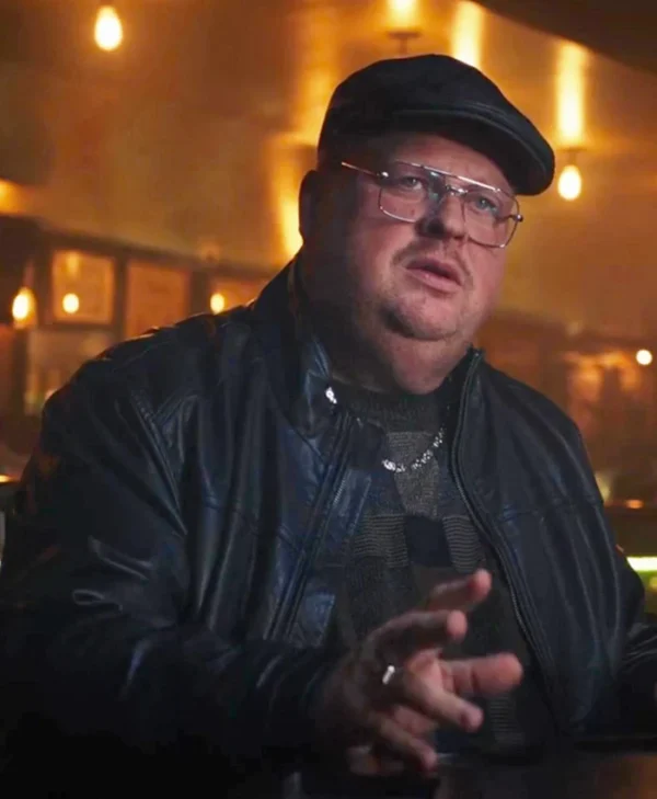 Poker Face S02 Joel Marsh Garland Black Jacket