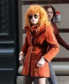 Poker Face S02 Natasha Lyonne Suede Leather Coat