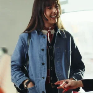 Poker Face S02 Patti Harrison Blue Jacket