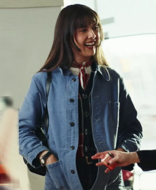 Poker Face S02 Patti Harrison Blue Jacket