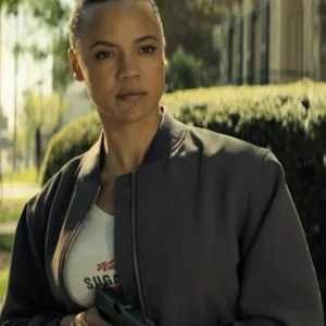 Reacher S03 Maria Sten Bomber Jacket