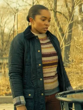 Reacher S03 Mariah Robinson Quilted Jacket