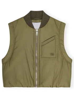 Resident Alien S04 Alice Wetterlund Green Vest