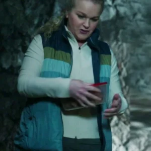 Resident Alien S04 Elizabeth bowen Colorblock Vest Front