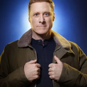 Resident Alien S04 Harry Vanderspeigle Green Jacket Front