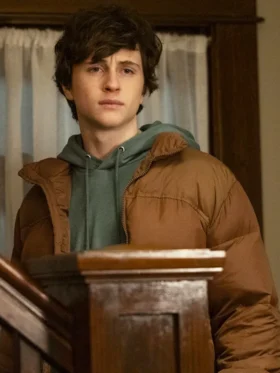 Resident Alien S04 Judah Prehn Puffer Jacket Side