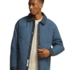 Resident Alien S04 Levi Fiehler Blue Quilted Jacket
