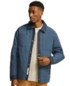 Resident Alien S04 Levi Fiehler Blue Quilted Jacket