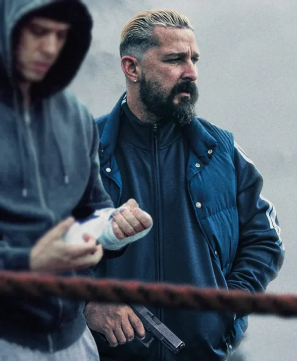 Salvable 2025 Shia LaBeouf Blue Vest Side