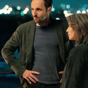 Sara Woman in the Shadows S01 Davide Pardo Green Blazer