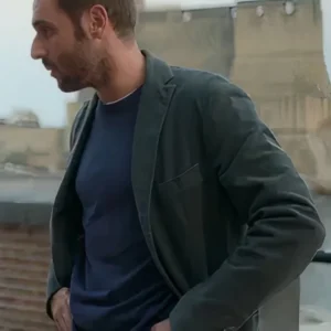 Sara Woman in the Shadows S01 Davide Pardo Green Blazer