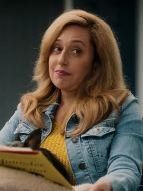 Stick S01 Mariana Treviño Blue Denim Jacket Side