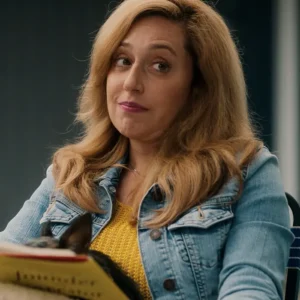 Stick S01 Mariana Treviño Blue Denim Jacket Side