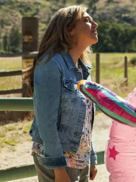 Stick S01 Mariana Treviño Blue Denim Jacket