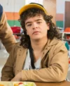 Stranger Things S05 Gaten Matarazzo Brown Coat