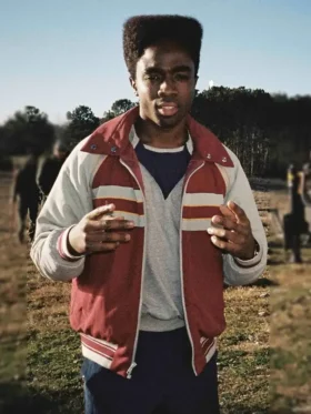 Stranger Things S05 Lucas Sinclair Bomber Jacket