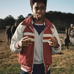 Stranger Things S05 Lucas Sinclair Bomber Jacket