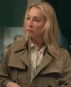 Strife S02 Asher Keddie Trench Coat Front
