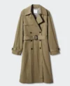 Strife S02 Asher Keddie Trench Coat
