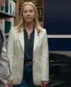 Strife S02 Asher Keddie White Blazer Side