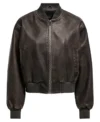 Sullivans Crossing S03 Lindura Bomber Leather Jacket