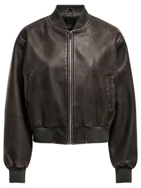 Sullivans Crossing S03 Lindura Bomber Leather Jacket