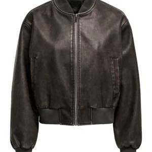 Sullivans Crossing S03 Lindura Bomber Leather Jacket