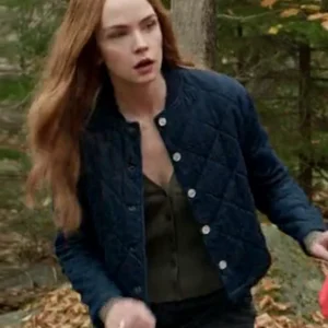 Sullivans Crossing S03 Morgan Kohan Blue Quilted Jacket