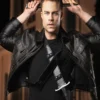 The Black Dagger Brotherhood S01 Tohrment Leather Jacket Side