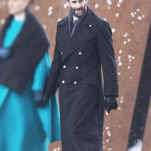 The Handmaids Tale Joseph Fiennes Black Coat Side