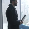 The Handmaids Tale Joseph Fiennes Black Wool Coat